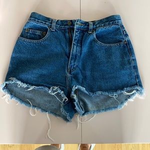Jean shorts